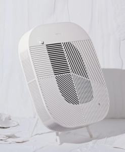 KOMMA 空気清浄機Lov（ロブ）クリームホワイト/ニットグレーセット